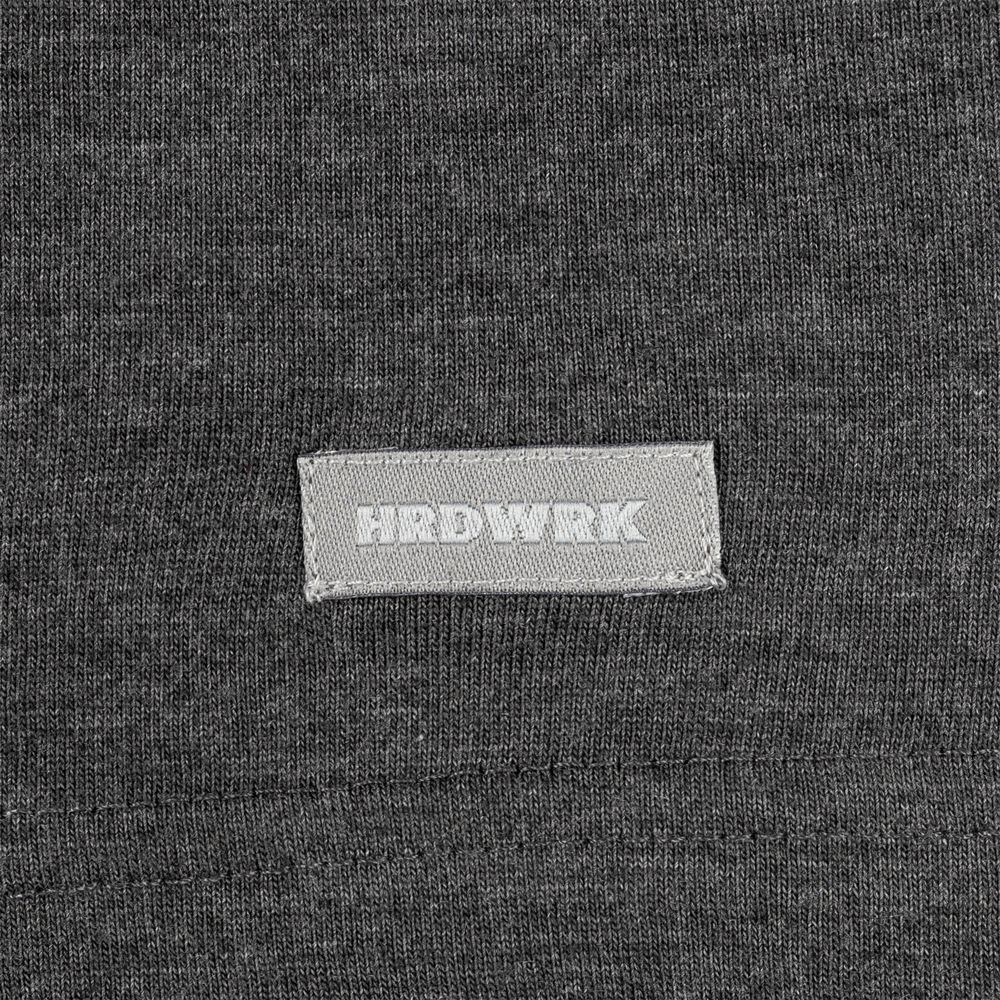 Футболка унисекс Firm Wear, черный меланж — фото 1