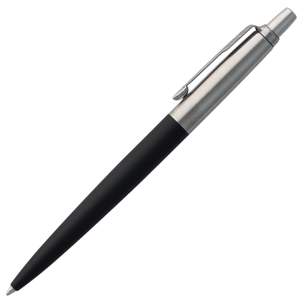 Ручка шариковая Parker Jotter Core K63, черный с серебристым — фото 2
