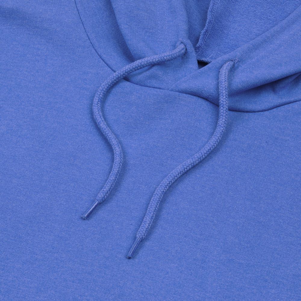 Толстовка с капюшоном унисекс Hoodie, ярко-синий меланж — фото 2