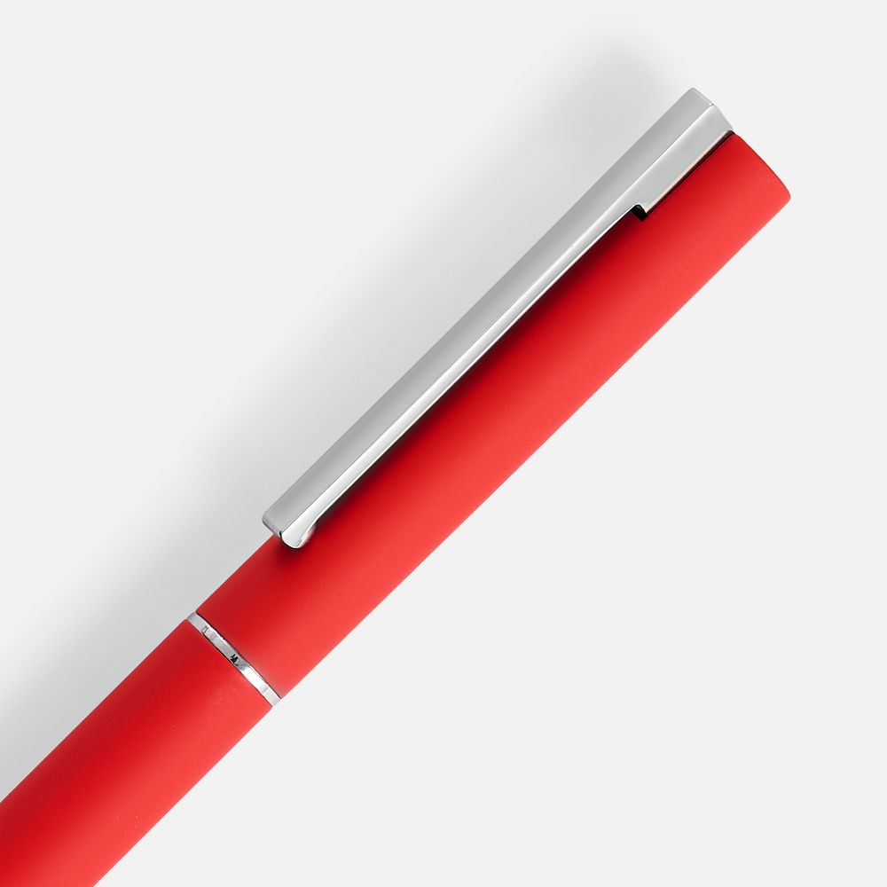 Ручка шариковая Blade Soft Touch, красная — фото 2