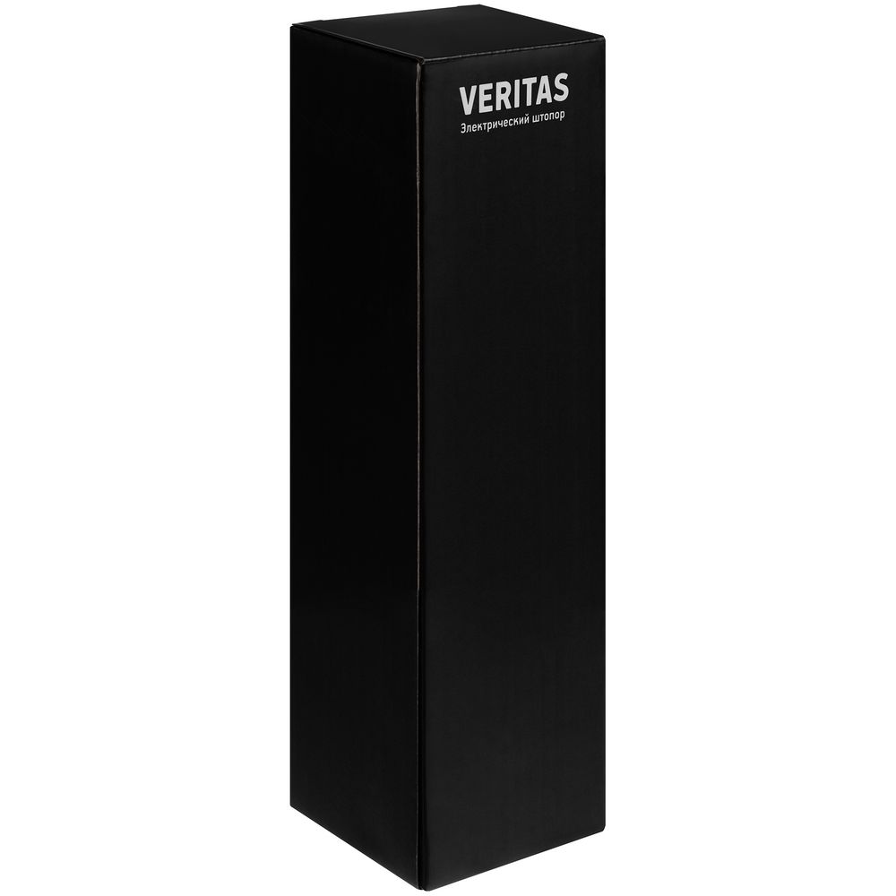 Электрический штопор с ножом для фольги Veritas, серебристый — фото 1
