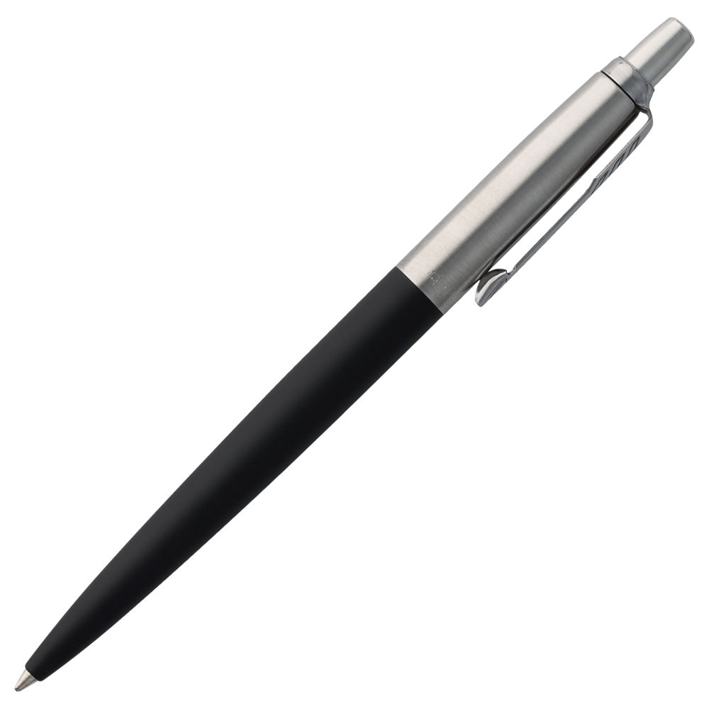 Ручка шариковая Parker Jotter Core K63, черный с серебристым — фото 3