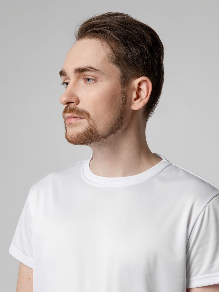 Футболка унисекс для сублимации Paint Tee, белая — фото 4