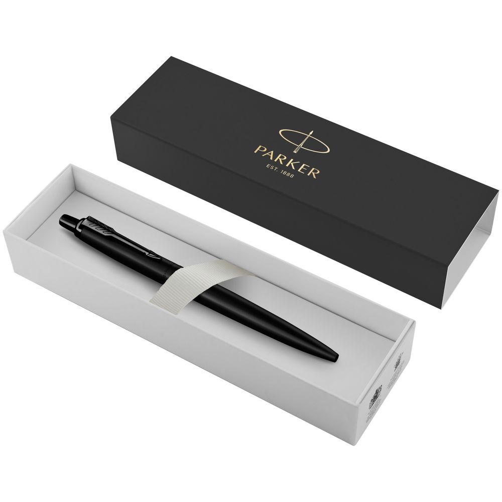 Ручка шариковая Parker Jotter XL Monochrome Black, черная — фото 1