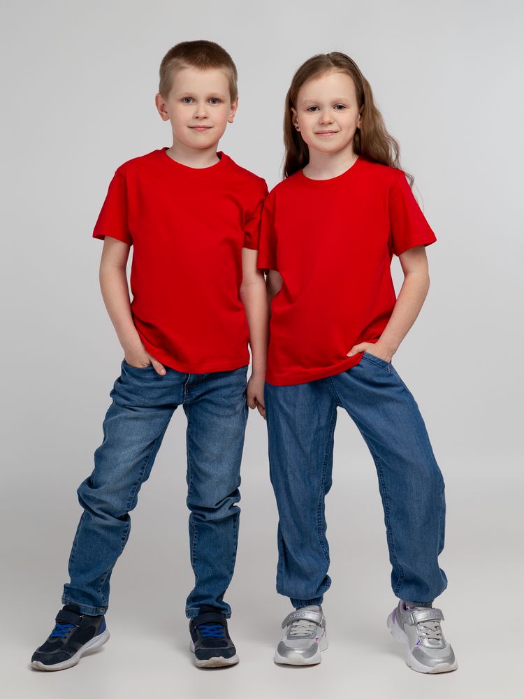 Футболка детская Regent Kids 150, красная — фото 3