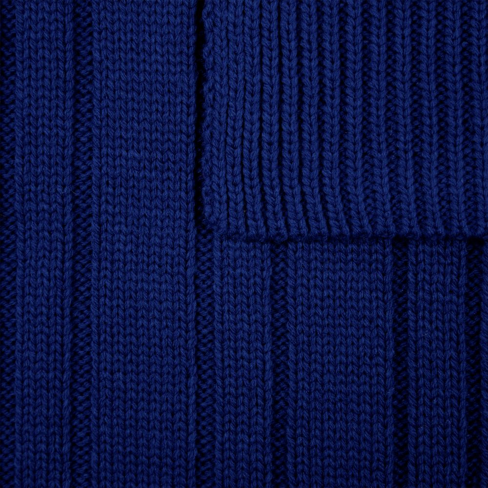 Шарф Knit Beat, темно-синий — фото 3