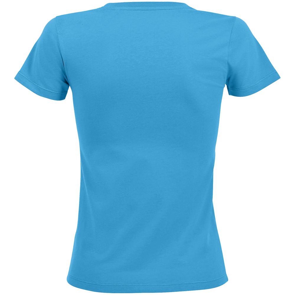 Футболка женская Regent Fit Women, ярко-бирюзовая — фото 1