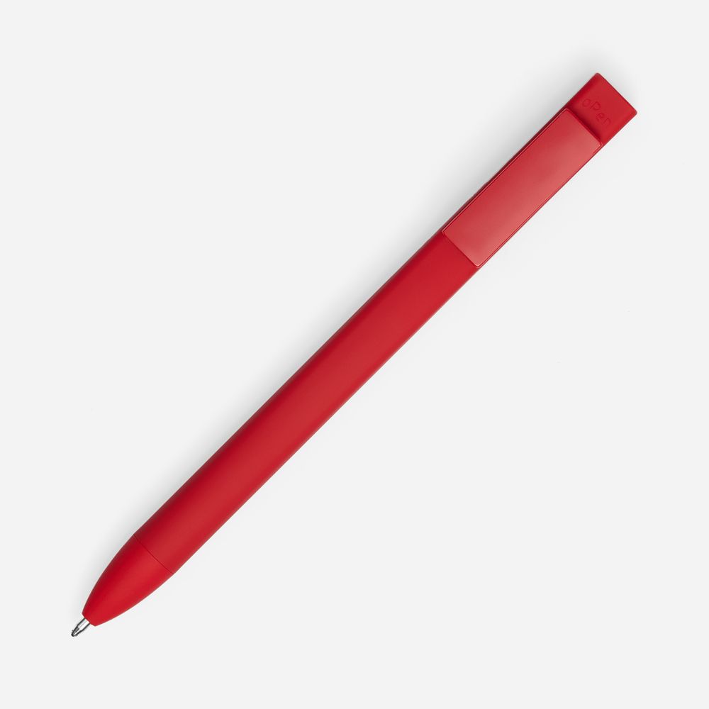 Ручка шариковая Swiper SQ Soft Touch, красная — фото 3