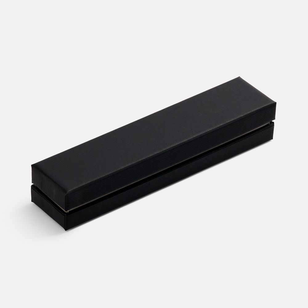 Ручка шариковая Blade Soft Touch в футляре, черная — фото 2