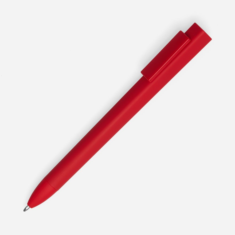 Ручка шариковая Swiper SQ Soft Touch, красная — фото 7