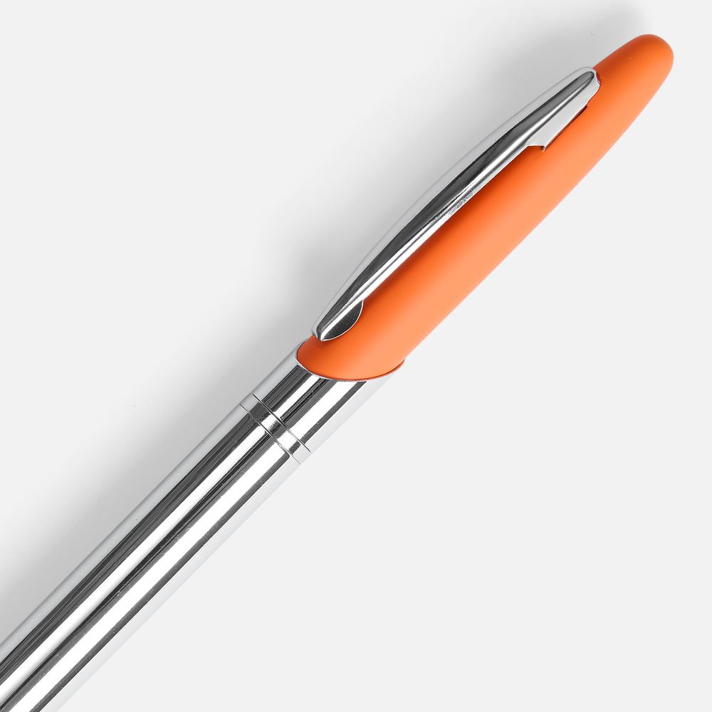 Ручка шариковая Dagger Soft Touch, оранжевая — фото 2