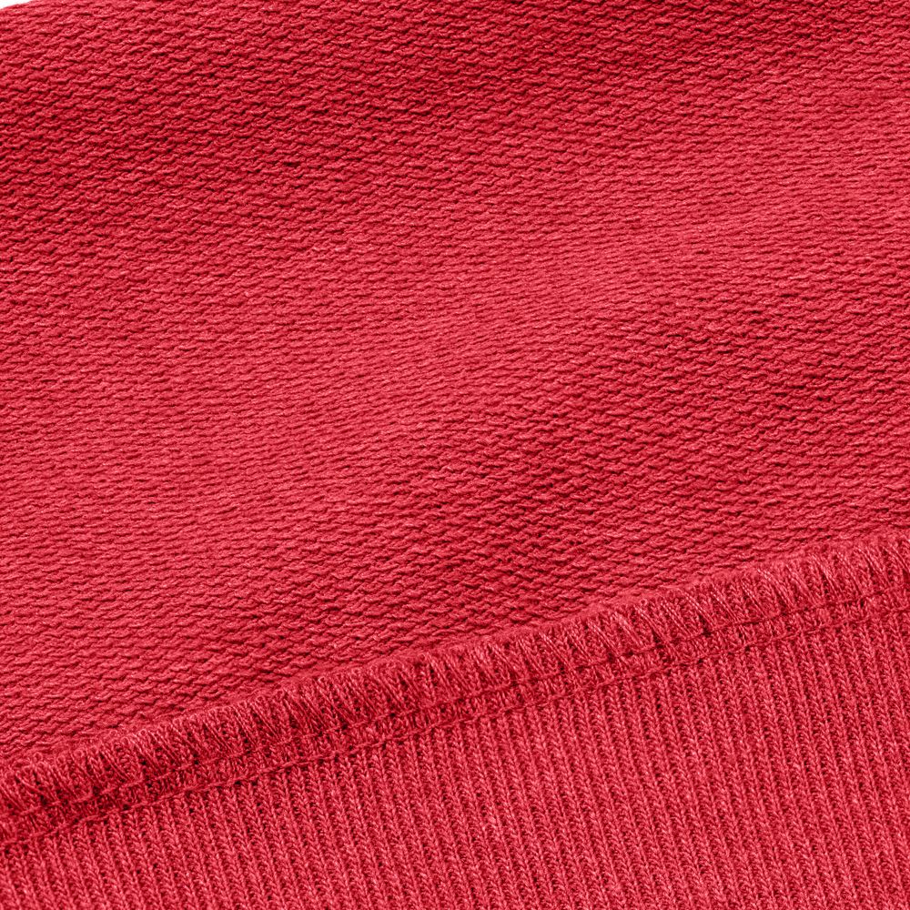 Толстовка с капюшоном унисекс Hoodie, красный меланж — фото 4