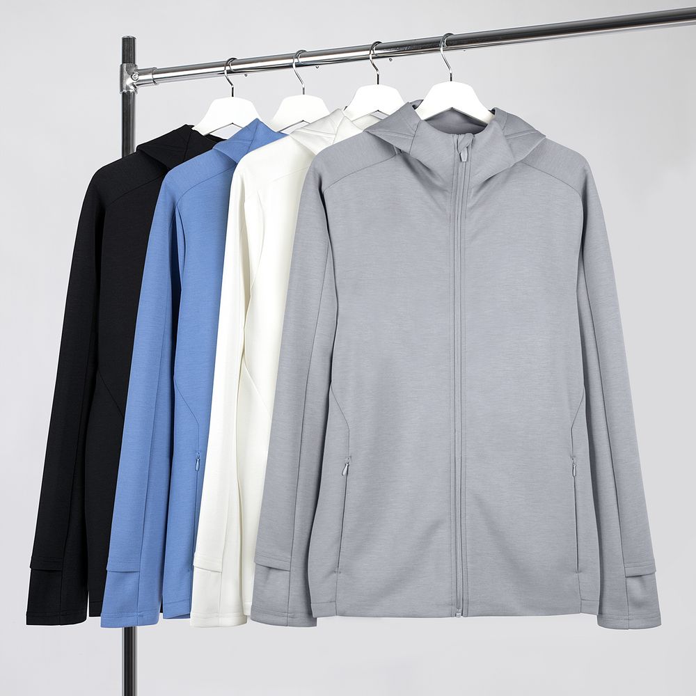 Куртка с капюшоном унисекс Begi, серая — фото 1