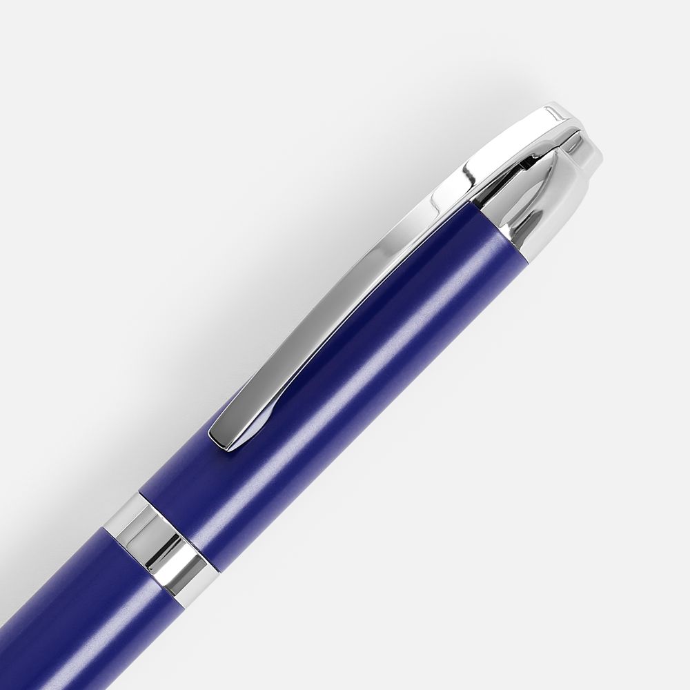 Ручка шариковая Razzo Chrome, ver.2, синий — фото 3