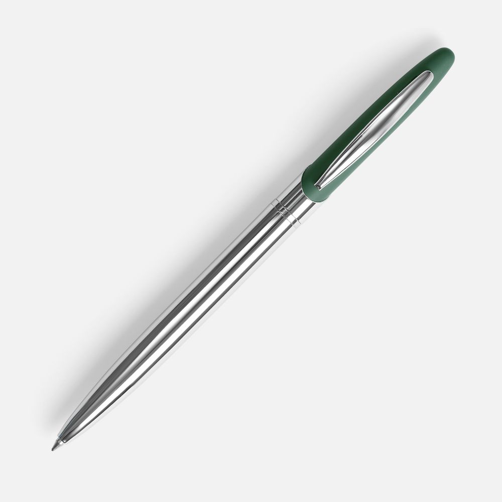 Ручка шариковая Dagger Soft Touch, зеленая — фото 1