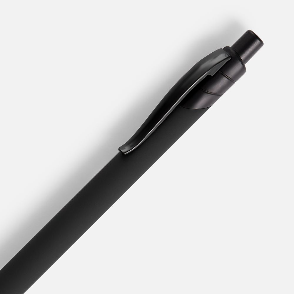 Ручка шариковая Undertone Black Soft Touch, черная — фото 2