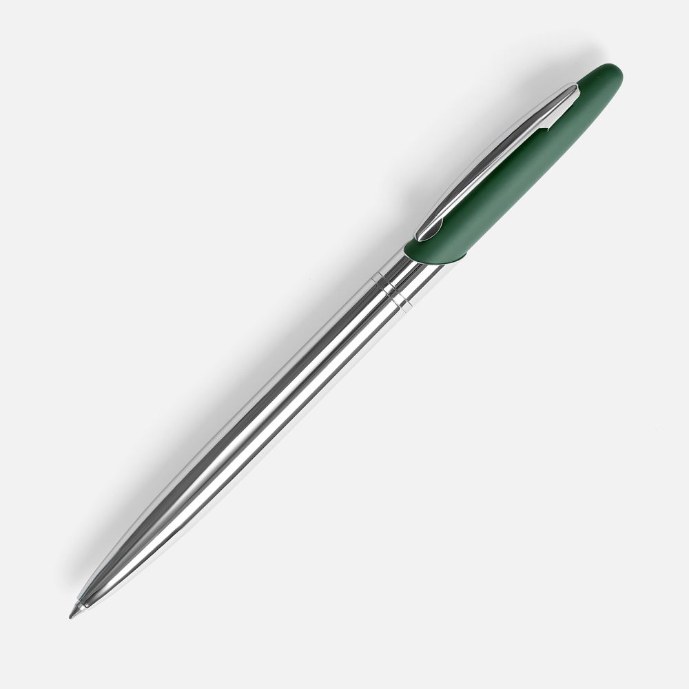 Ручка шариковая Dagger Soft Touch, зеленая — фото 5