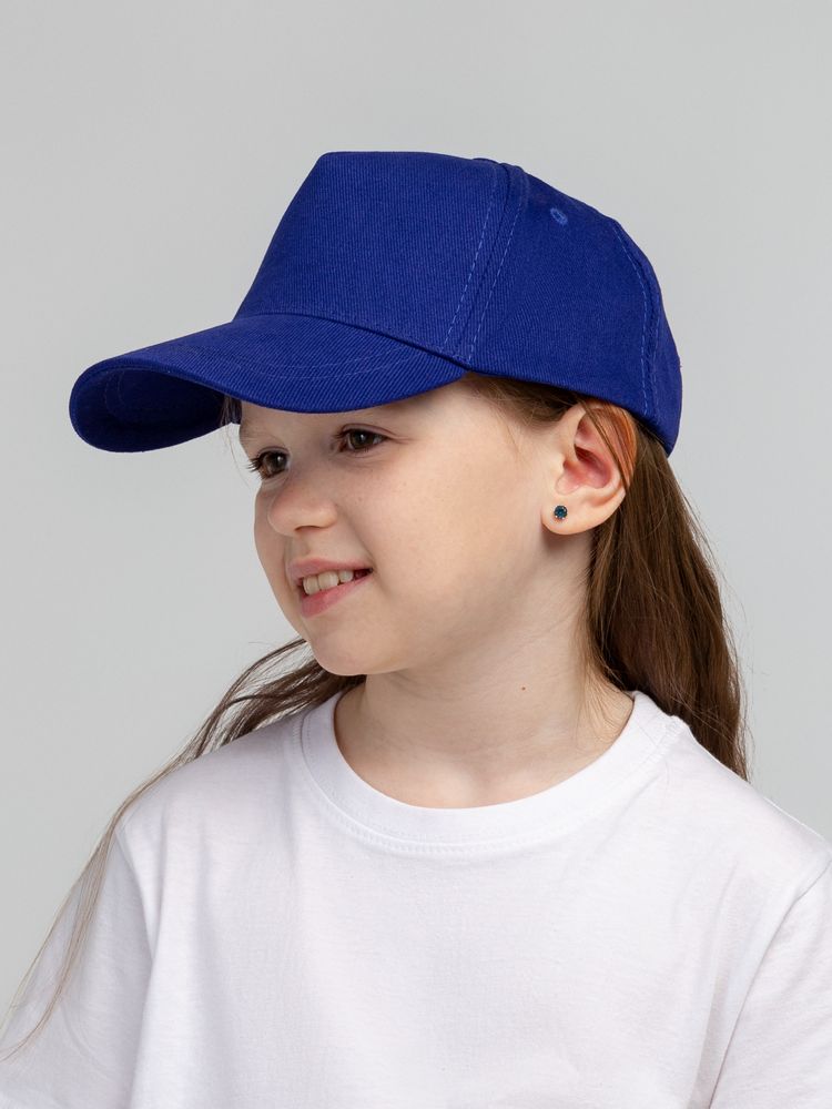 Бейсболка детская Standard Kids, синяя — фото 1