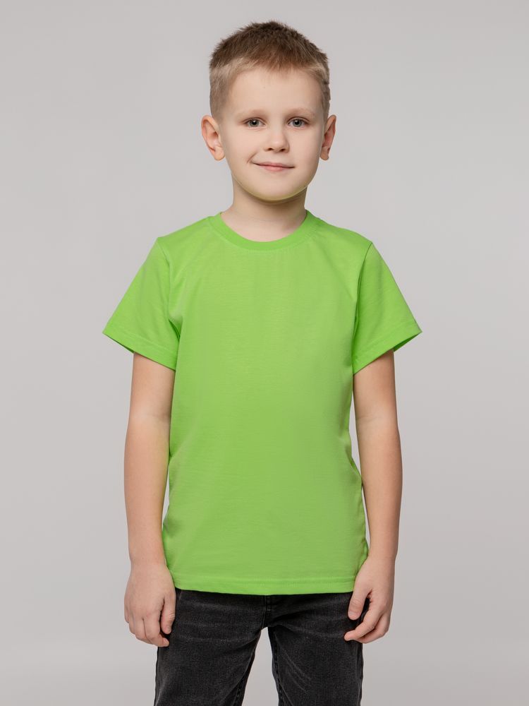Футболка детская T-Bolka Kids, зеленое яблоко — фото 3
