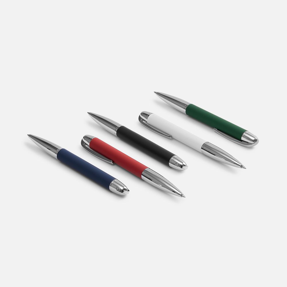 Ручка шариковая Arc Soft Touch, синяя — фото 1