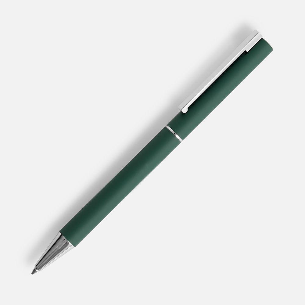 Ручка шариковая Blade Soft Touch, зеленая — фото 5