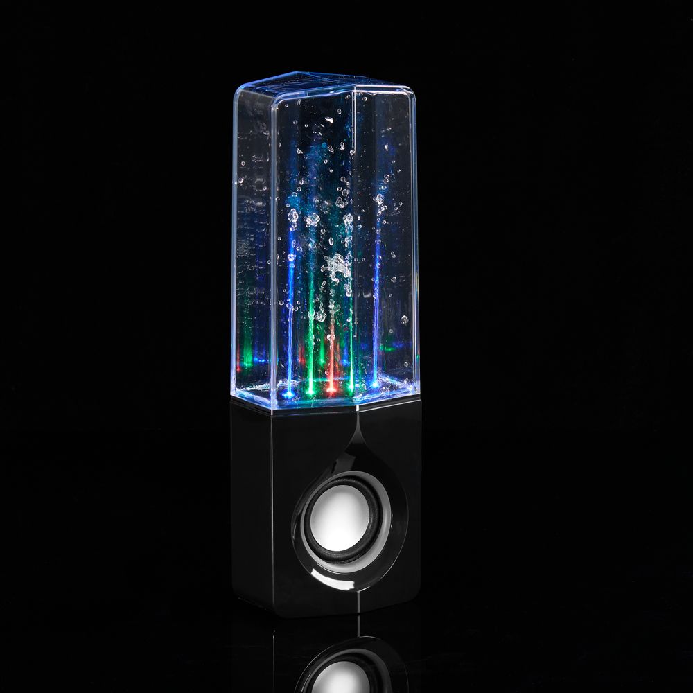 Bluetooth-колонка с поющим фонтаном Fuente, черная — фото 5