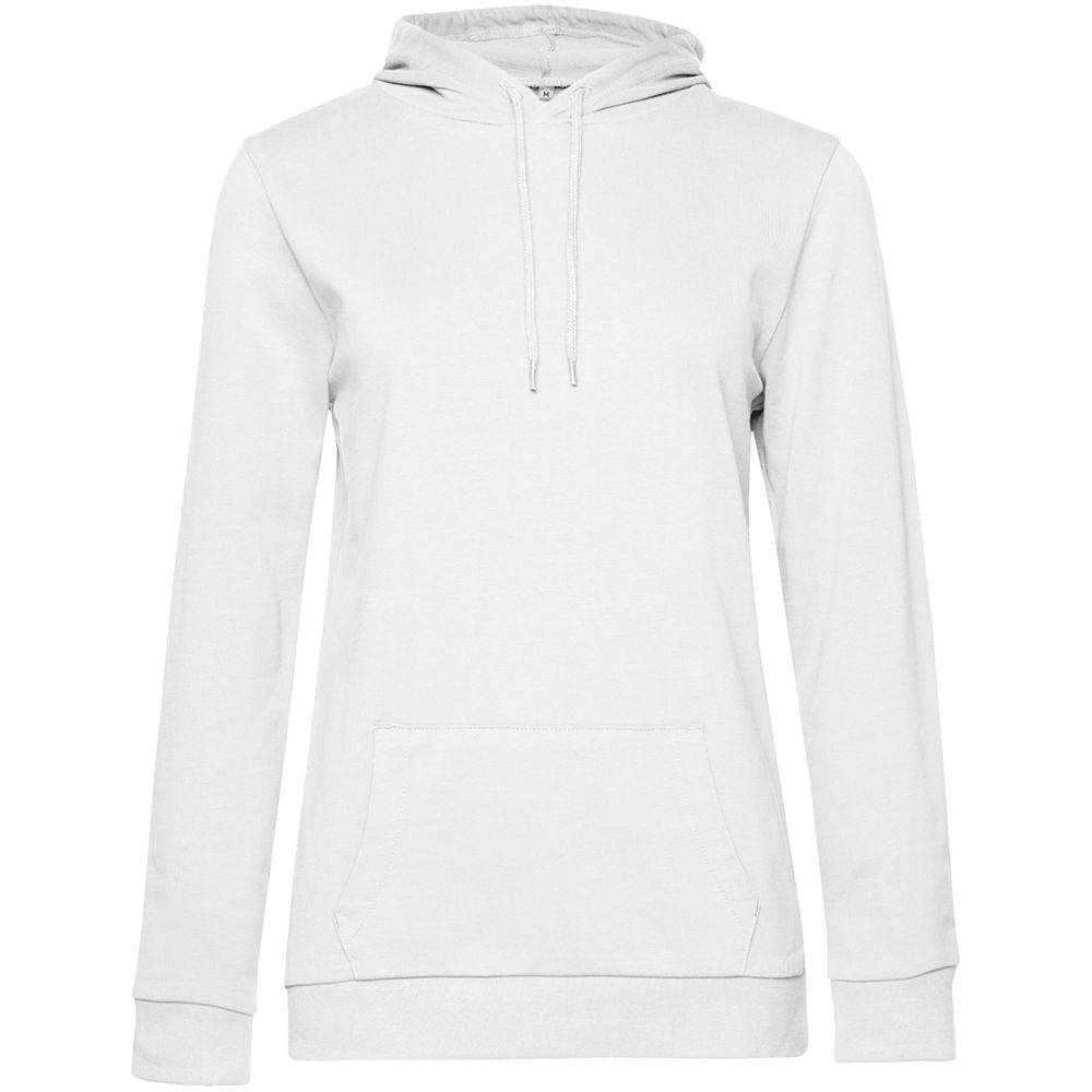 Толстовка с капюшоном женская Hoodie, белая — фото 6