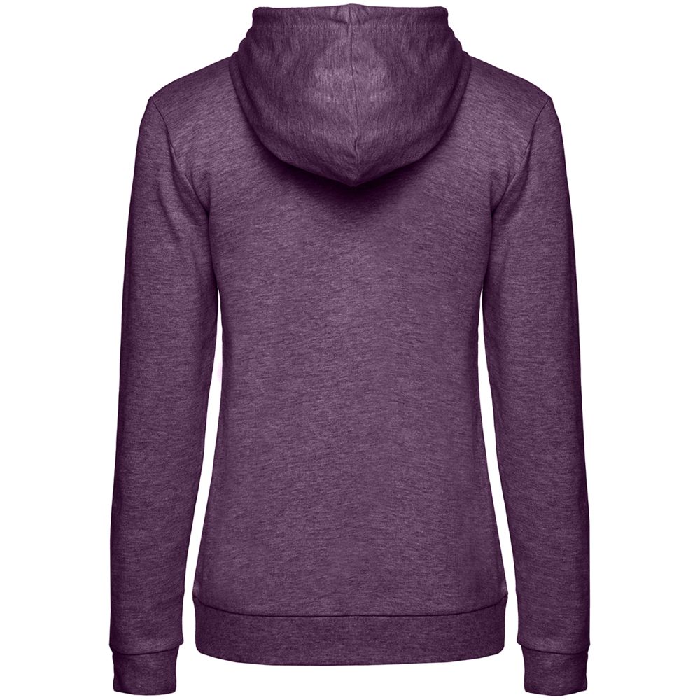 Толстовка с капюшоном женская Hoodie, фиолетовый меланж — фото 1