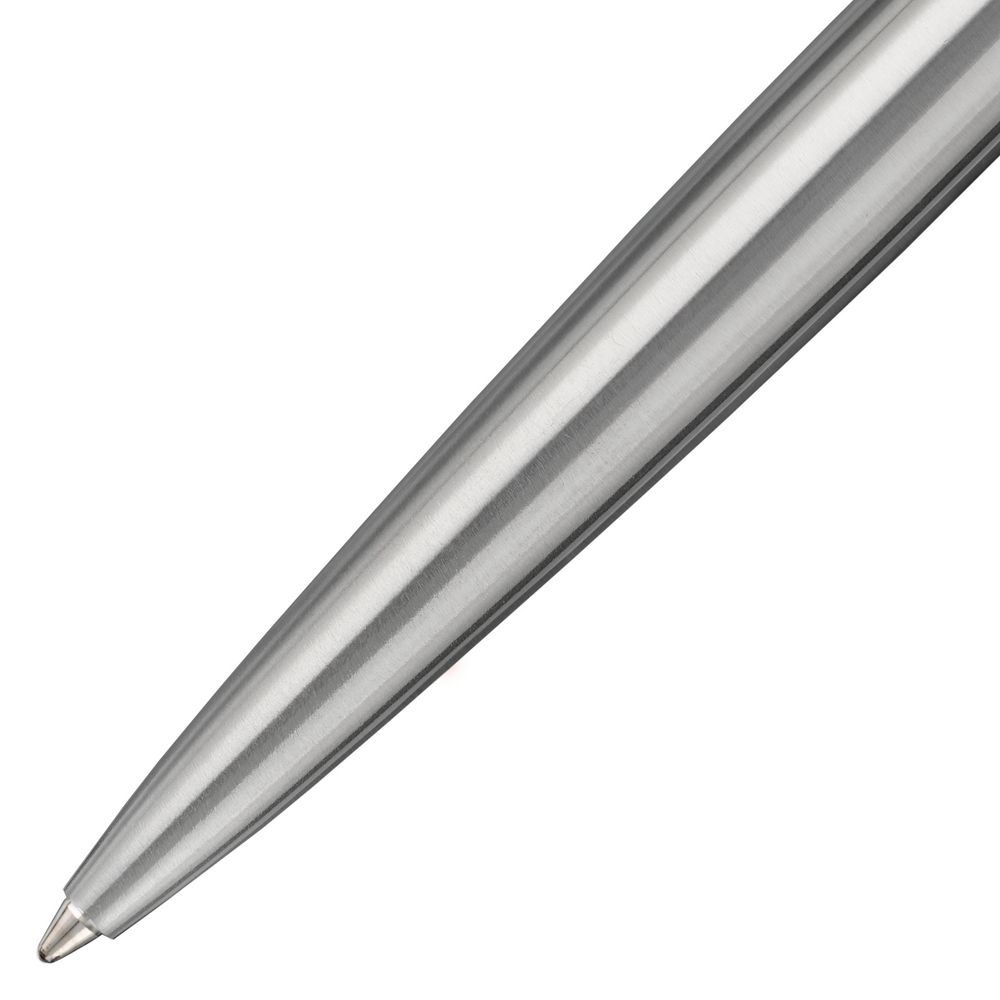 Ручка шариковая Parker Jotter XL Monochrome Grey, серебристая — фото 2