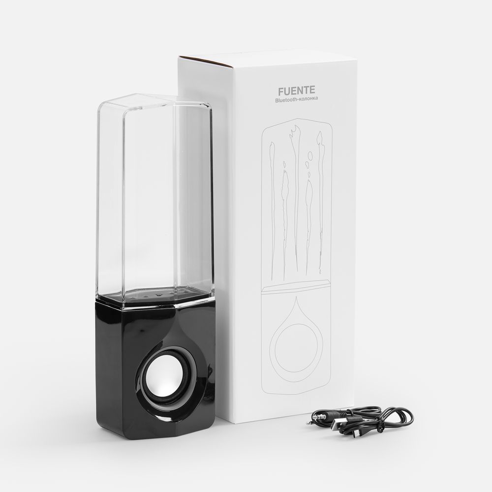 Bluetooth-колонка с поющим фонтаном Fuente, черная — фото 4