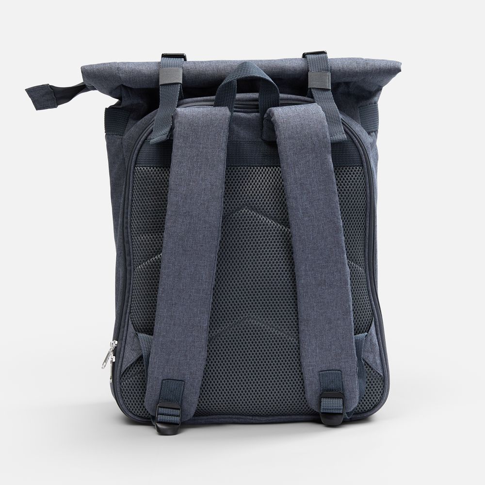Набор для пикника Picnivo на 4 персоны, темно-серый меланж — фото 2