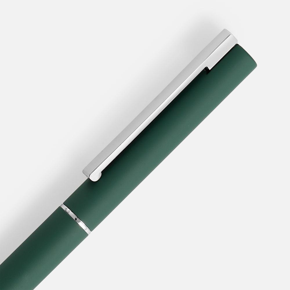 Ручка шариковая Blade Soft Touch, зеленая — фото 2