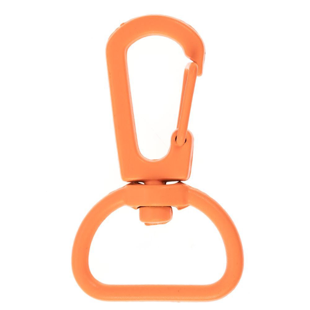 Застежка-карабин Snap Hook, M, оранжевый неон — фото 3