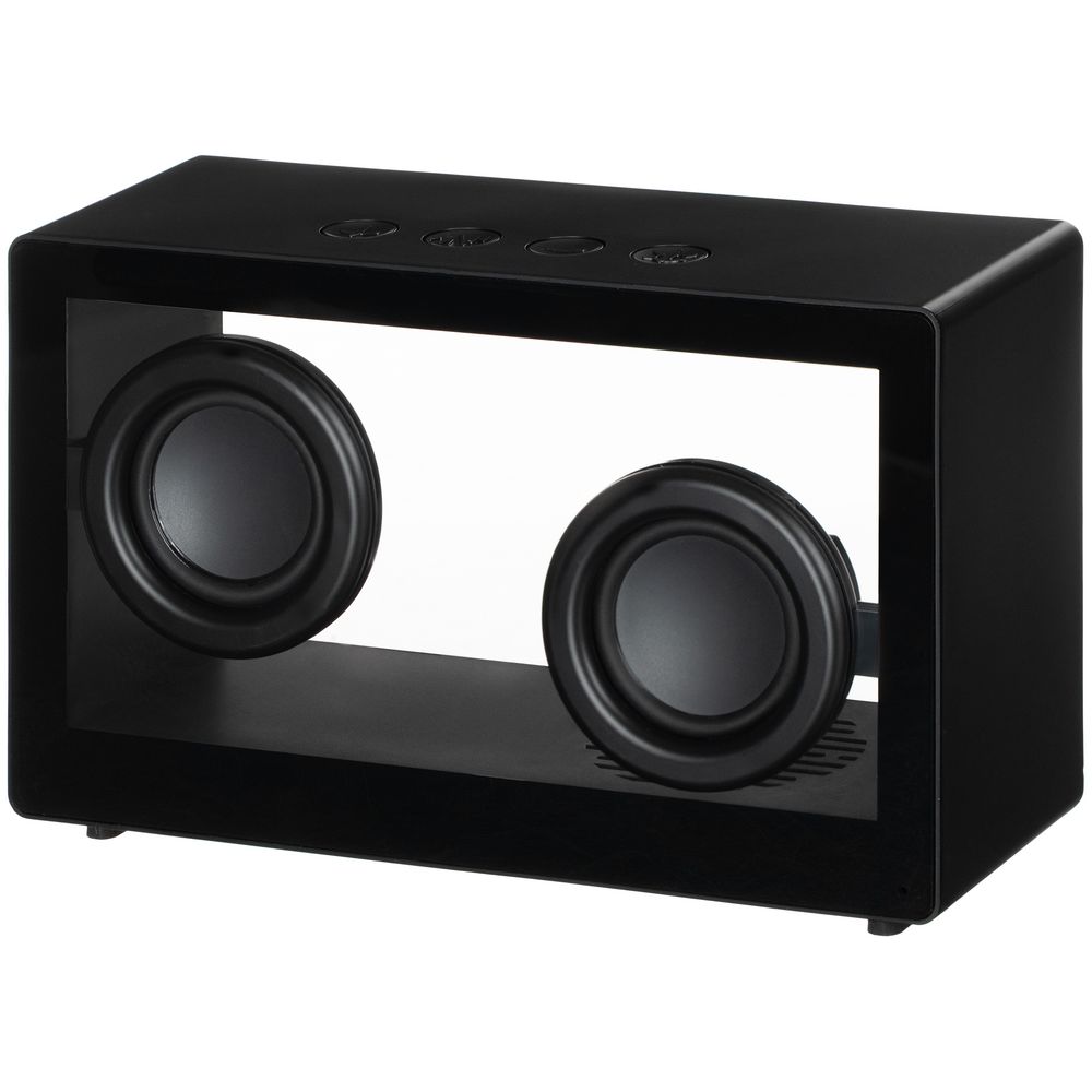 Bluetooth-колонка со светомузыкой Sensofonic, черная — фото 2