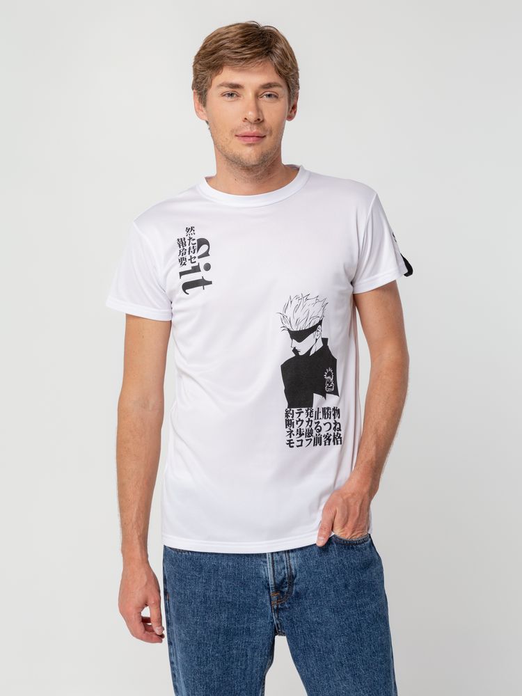 Футболка унисекс для сублимации Paint Tee, белая — фото 9