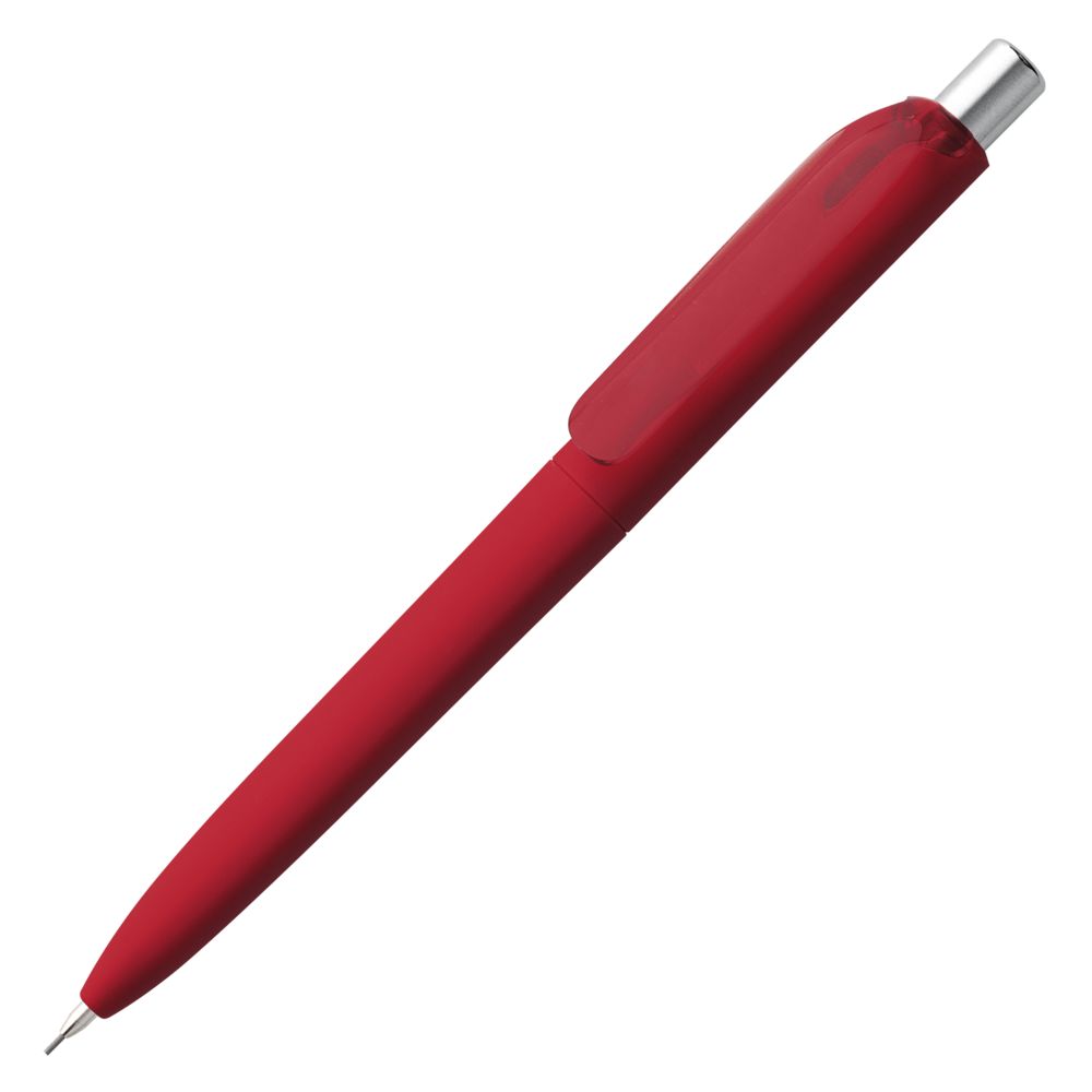 Карандаш механический Prodir DS8 MRR-C Soft Touch, красный — фото 4