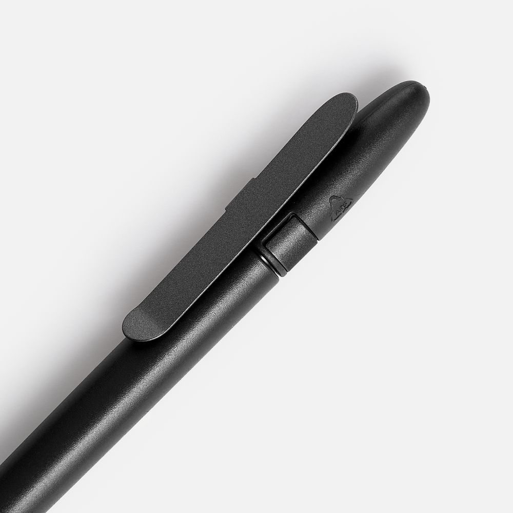 Ручка шариковая Prodir DS5 TSM Metal Clip, черная — фото 3