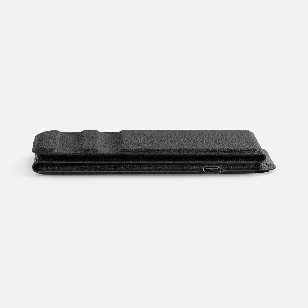 Подставка для смартфона с беспроводной зарядкой Kickstand, серая — фото 6