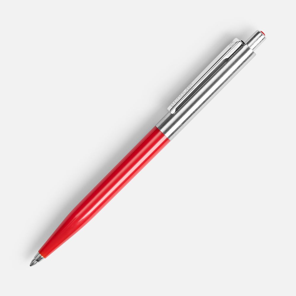 Ручка шариковая Senator Point Metal, ver.2, красная — фото 5