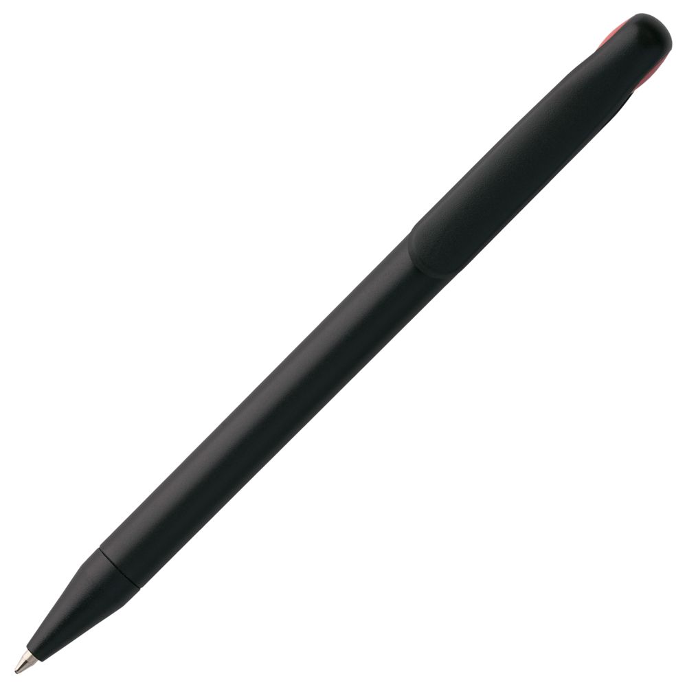 Ручка шариковая Prodir DS1 TMM Dot, черная с красным — фото 2