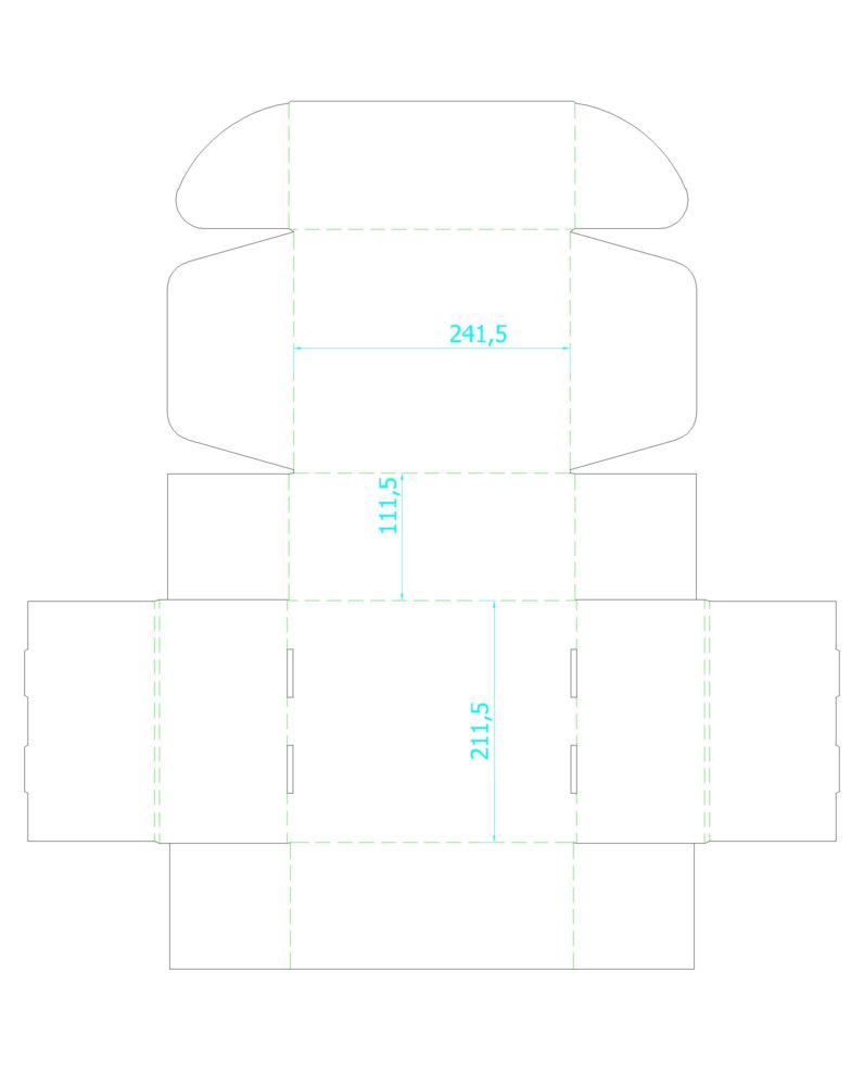 Коробка Grande, крафт — фото 2
