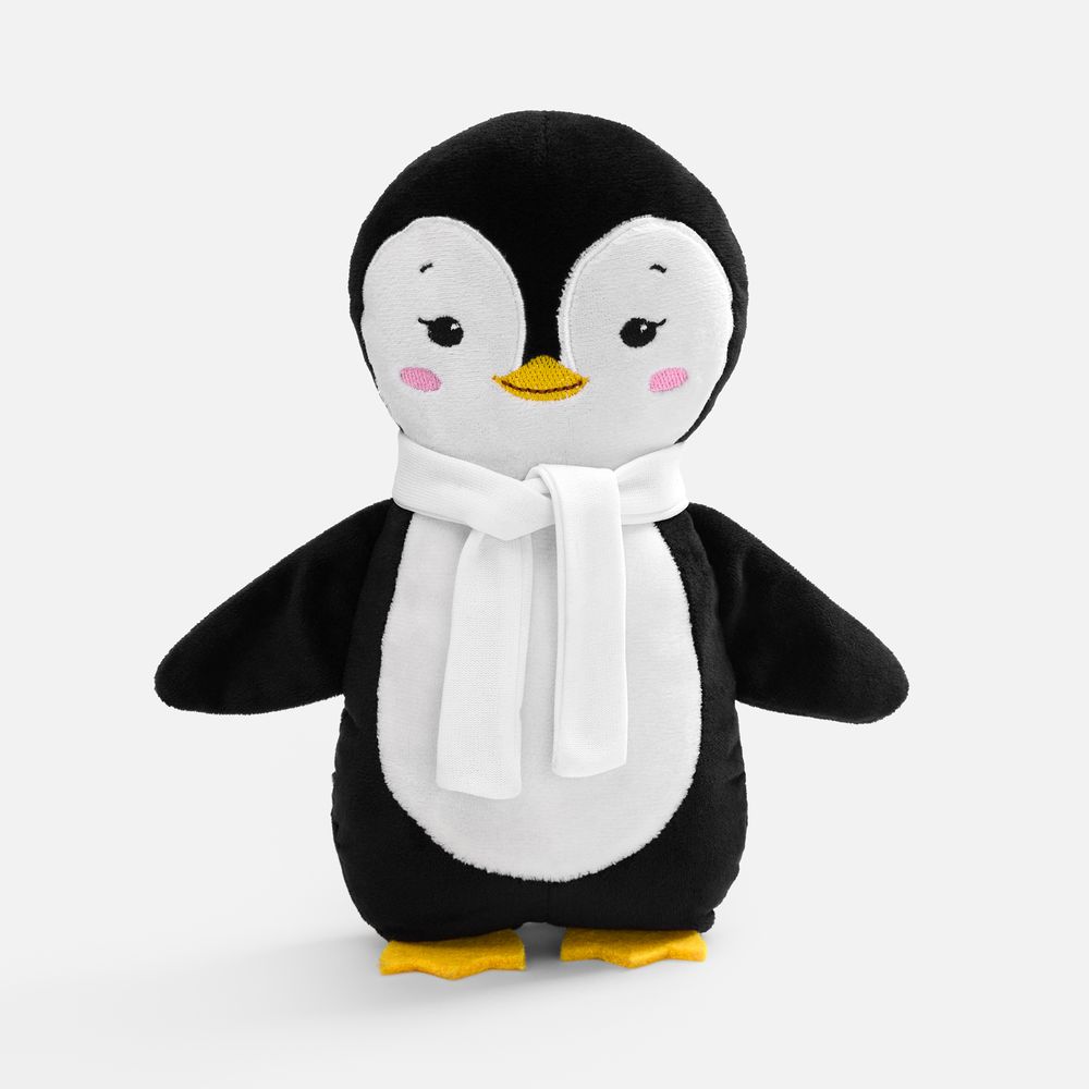 Мягкая игрушка Beastie Toys, пингвиненок с белым шарфом — фото 4