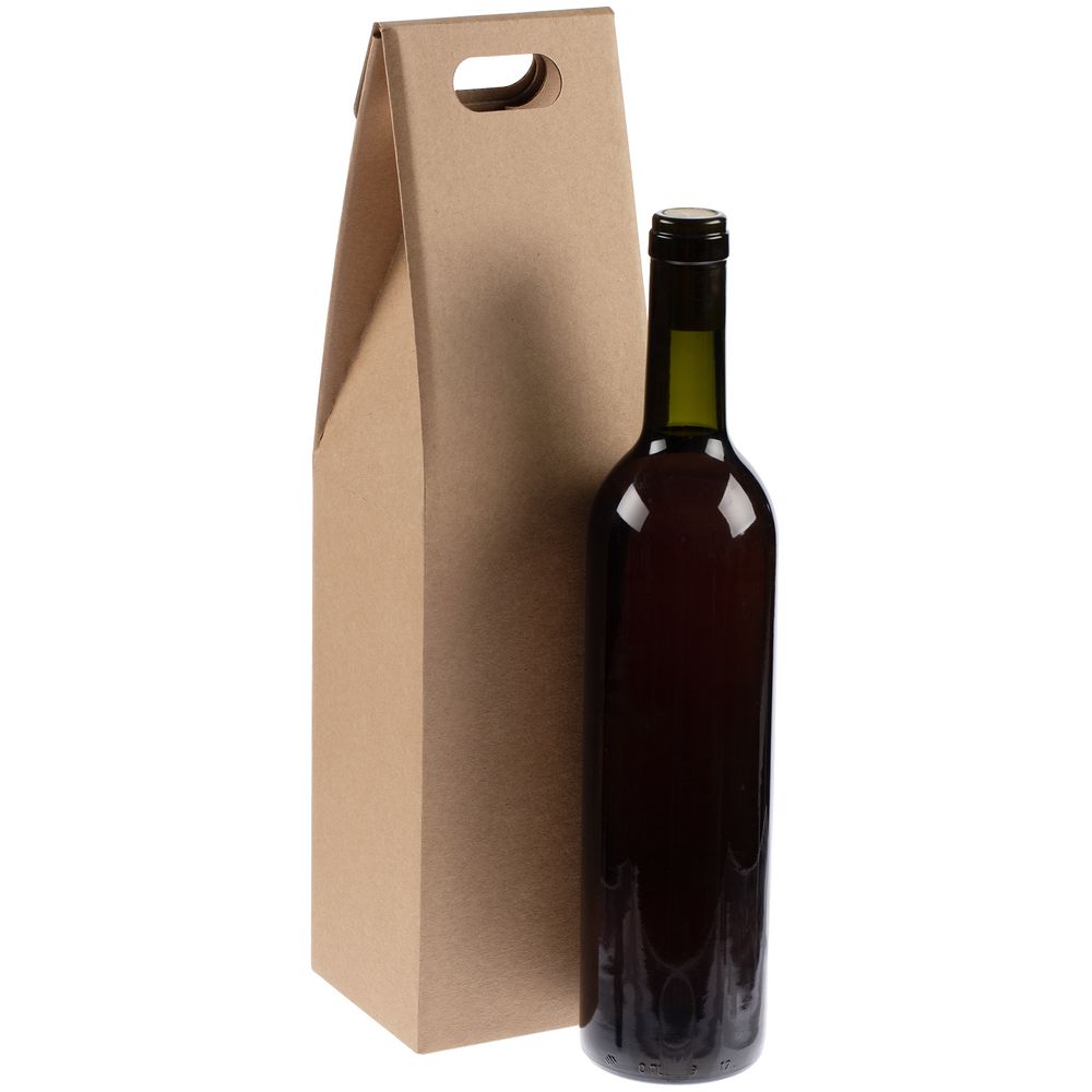 Коробка для бутылки Vinci, крафт — фото 1
