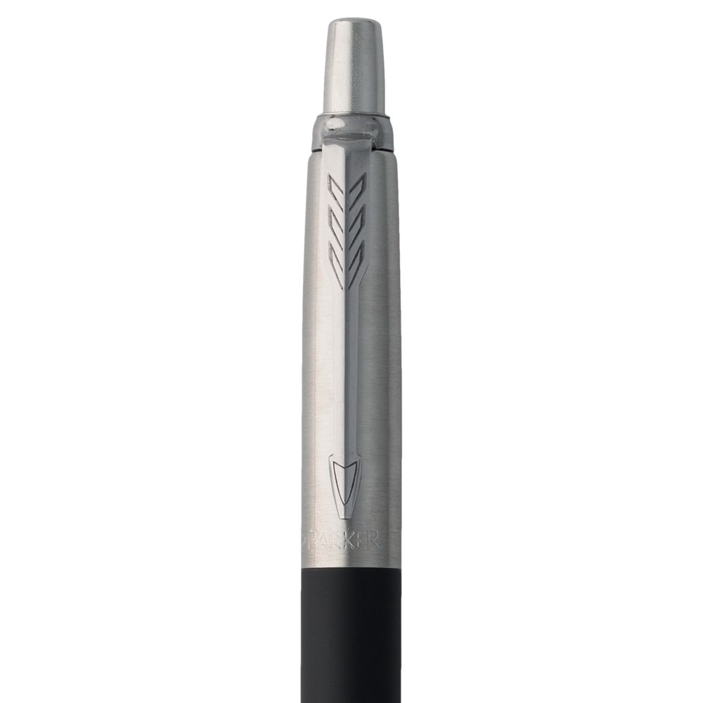 Ручка шариковая Parker Jotter Core K63, черный с серебристым — фото 6