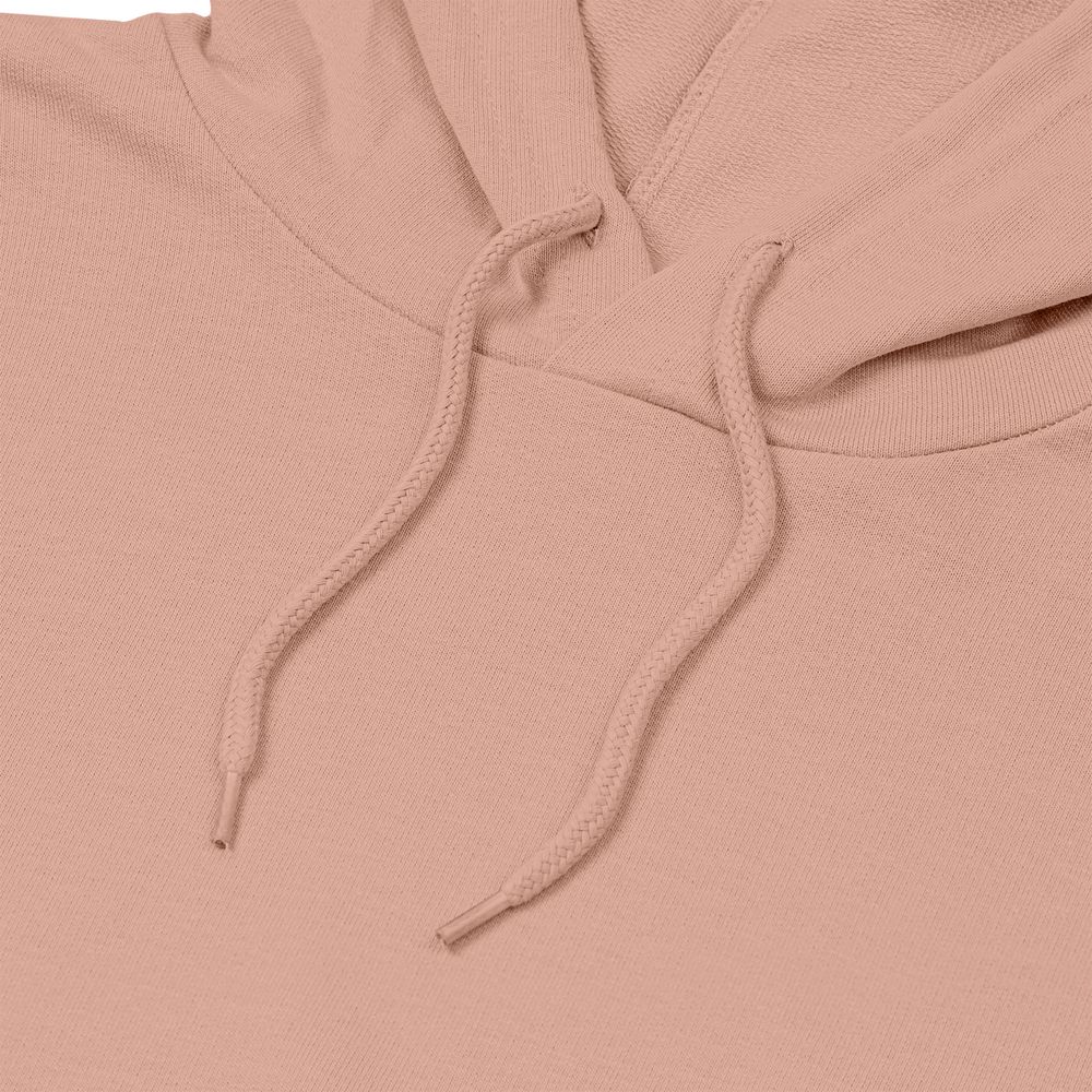 Толстовка с капюшоном унисекс Hoodie, бежевая (nude) — фото 2