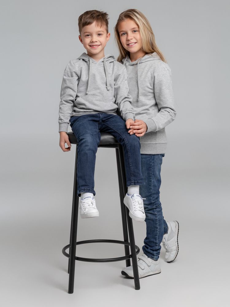 Худи детское Kirenga Kids 2.0, серый меланж — фото 6