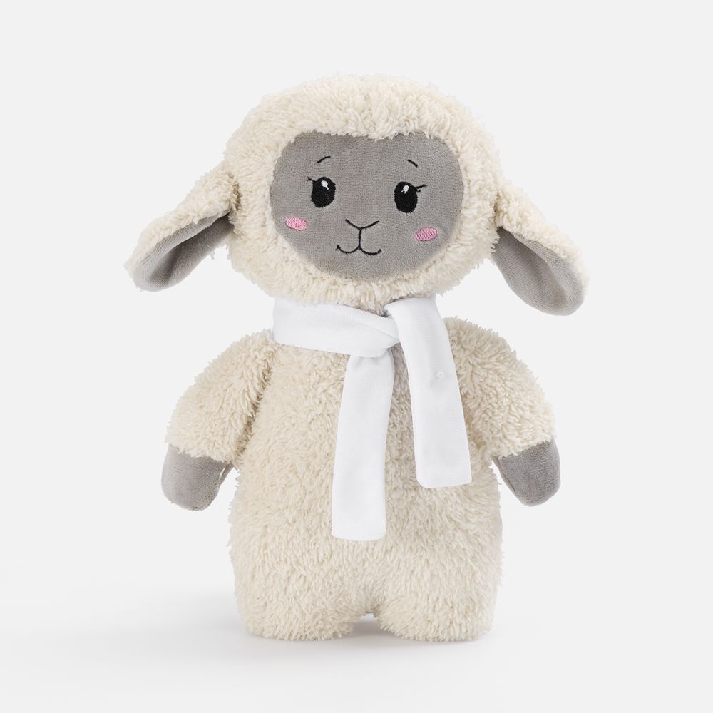 Мягкая игрушка Beastie Toys, овечка с белым шарфом, ver.2 — фото 3