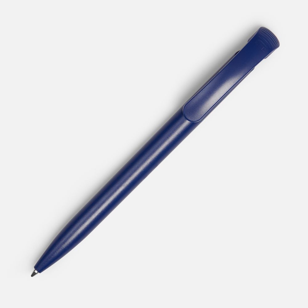 Ручка шариковая Clear Solid, синяя — фото 1