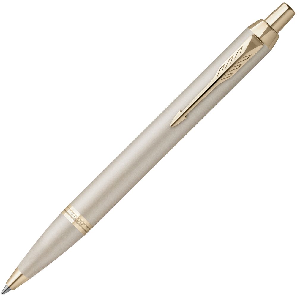 Ручка шариковая Parker IM Professionals Monochrome Champagne, золотистая — фото 5