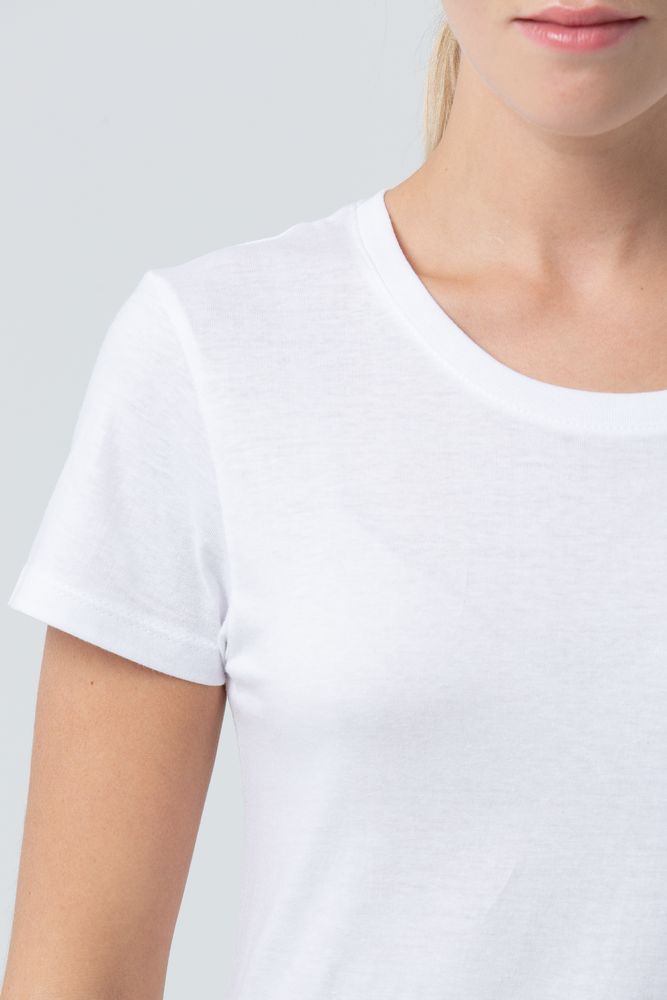 Футболка женская Regent Fit Women, белая — фото 6